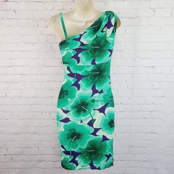 Moschino Silk Clover Dress - Picture 7 of 12